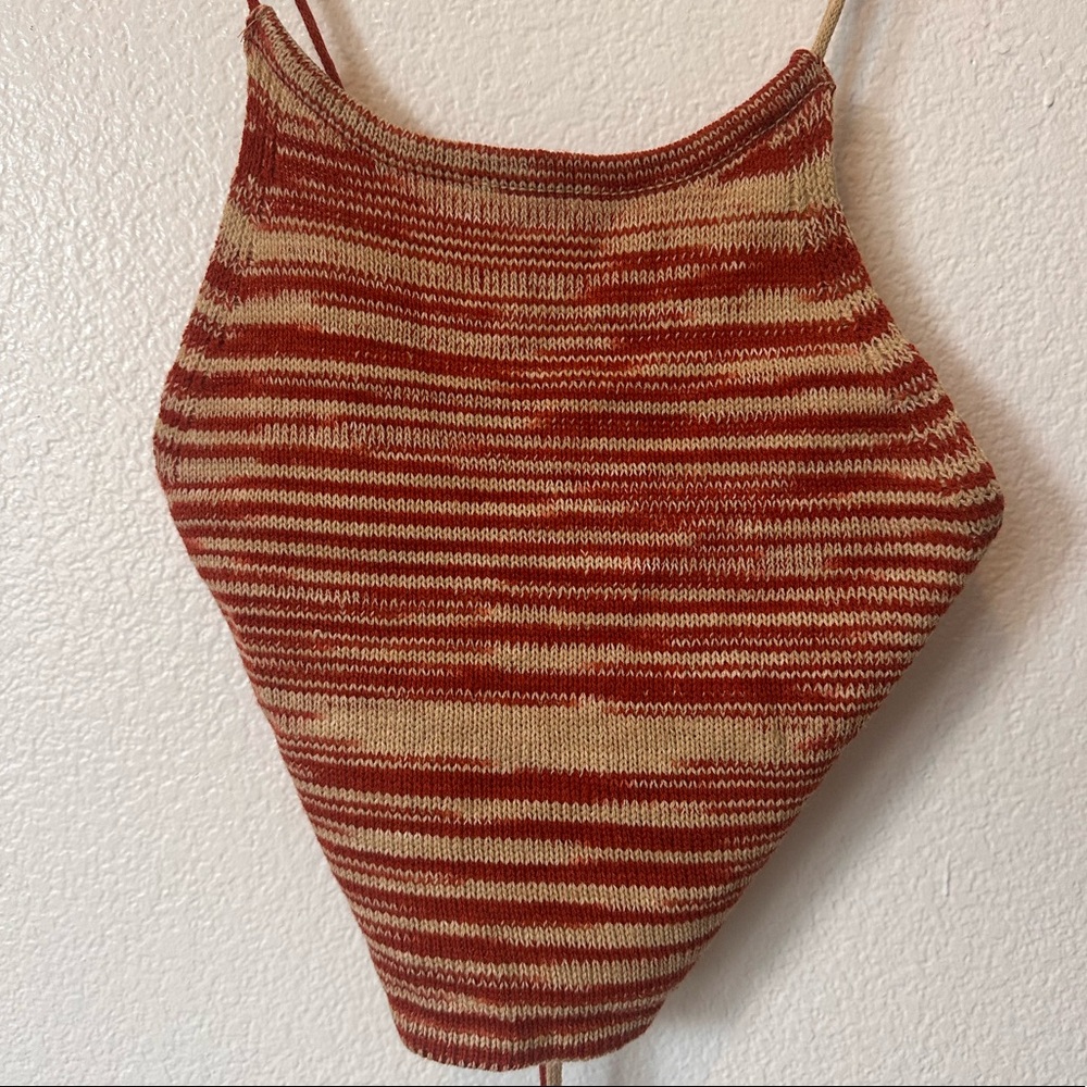 Knitted tank top
